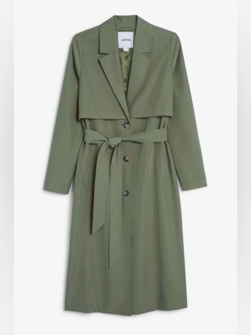 Monki Soft Trench Coat